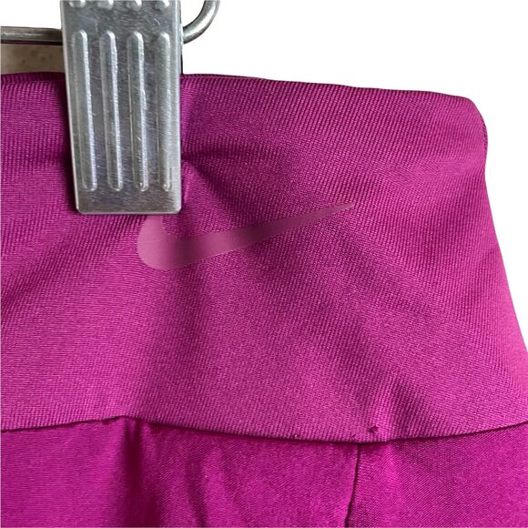 Nike Tennis Skirt AV3651-627 Size L Maroon 15" Woven Skort Athletic - Picture 4 of 9